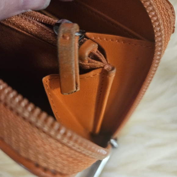 Authentic Chanel Caviar Large Timeless Gusset Zip Around Wallet Orange - Picture 12 of 16